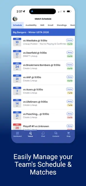 MatchTime Sports screenshot 2