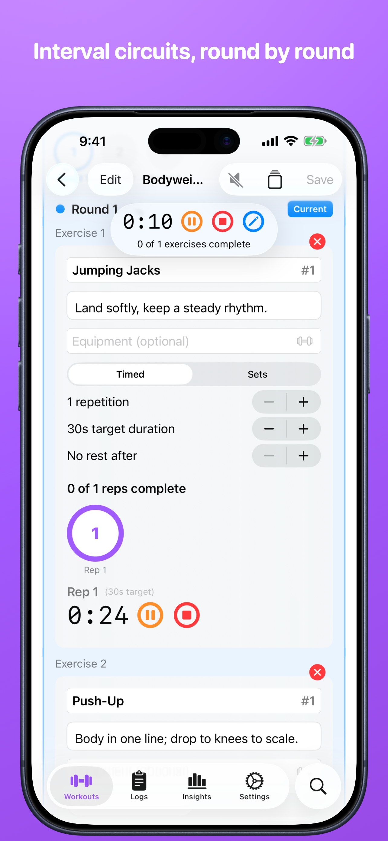 Exercise: Gym Workout Planner screenshot 4