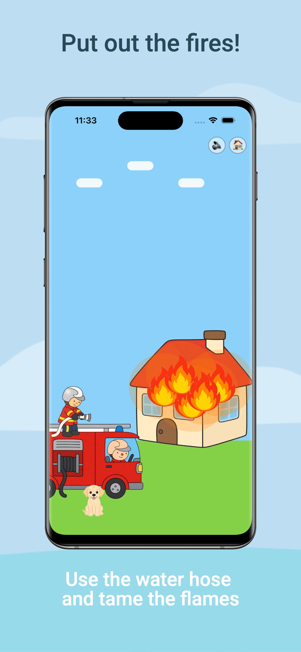 Screenshot 4 of Little Fire Crew – Fire Truck