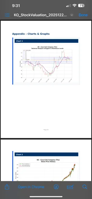 Simple AI Stock Valuation screenshot 2