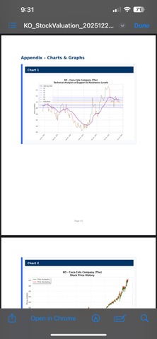 Simple AI Stock Valuation Screenshot 2 of 10