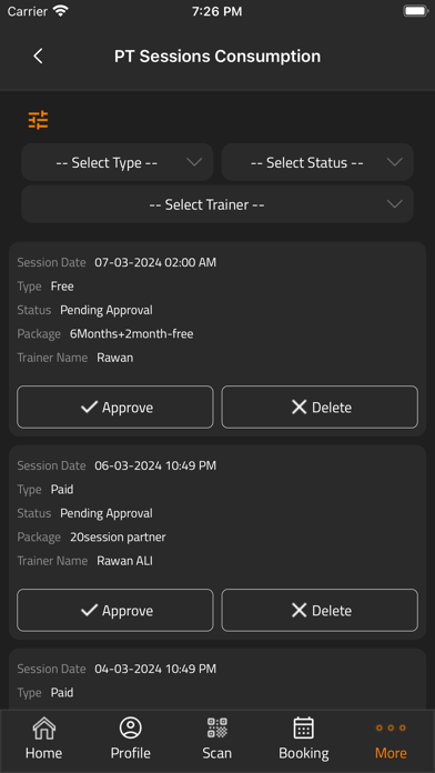 Premium Member Screenshot