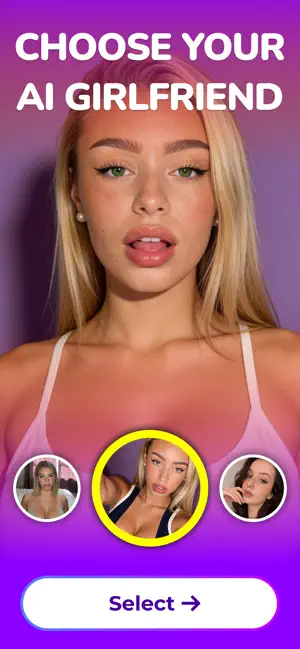 AI Girlfriend Chat : Jelly iPhone screenshot 2