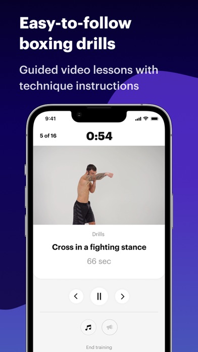 BXNG: Boxing Workouts & Timer Screenshot