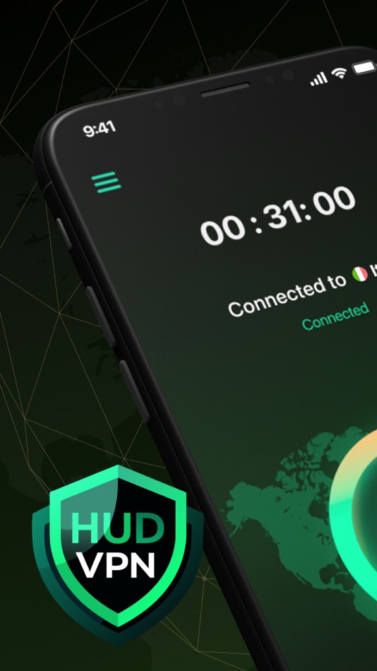 #1. HUD VPN - Unlimited & Secure (iOS) Podle: CO CO HI TECH, LLC