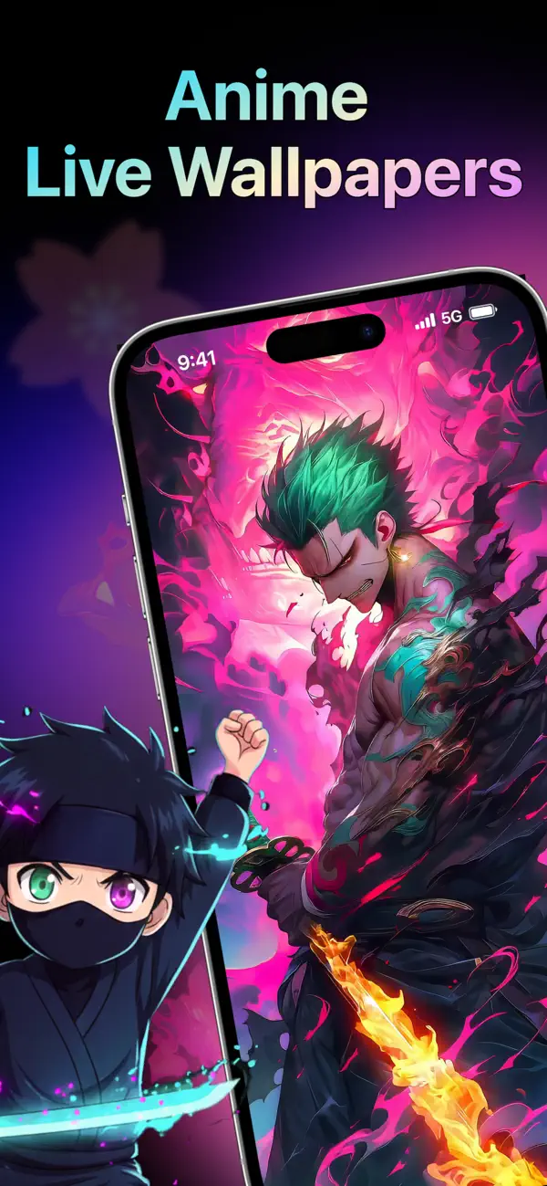 #1. Anime Wallpaper - Live Engine (iOS) Ved: Abay Imanberlin