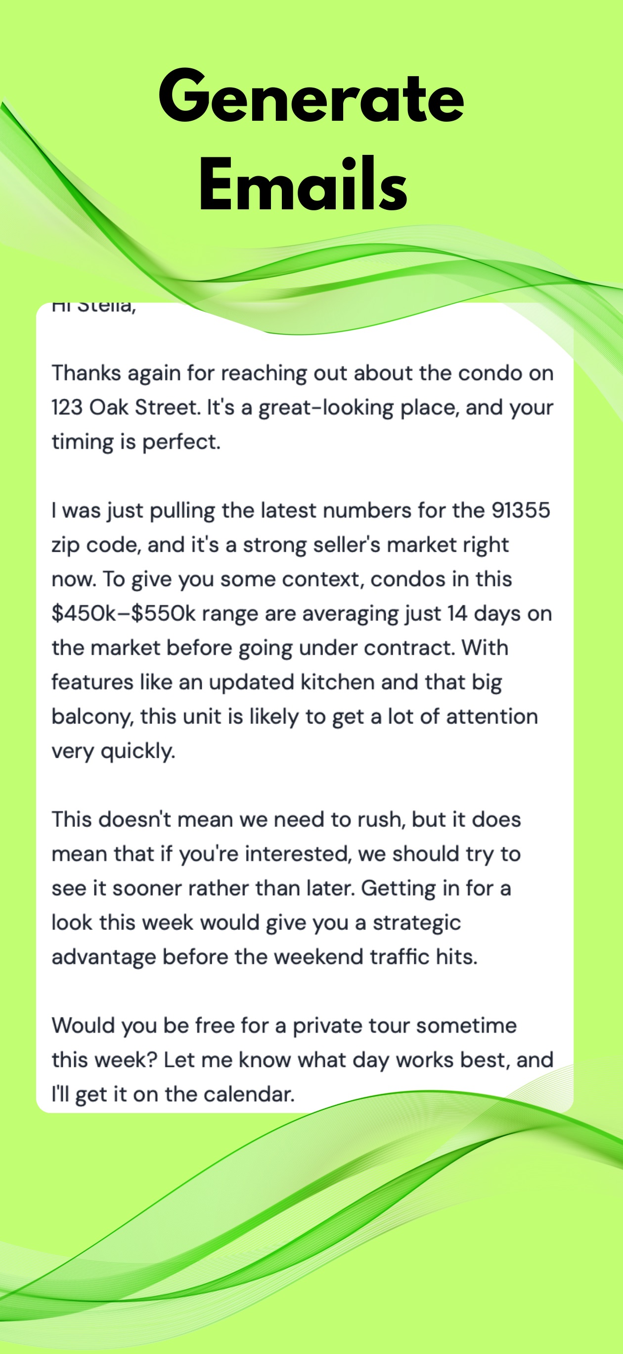 Screenshot 7 of Realtor Reply AI