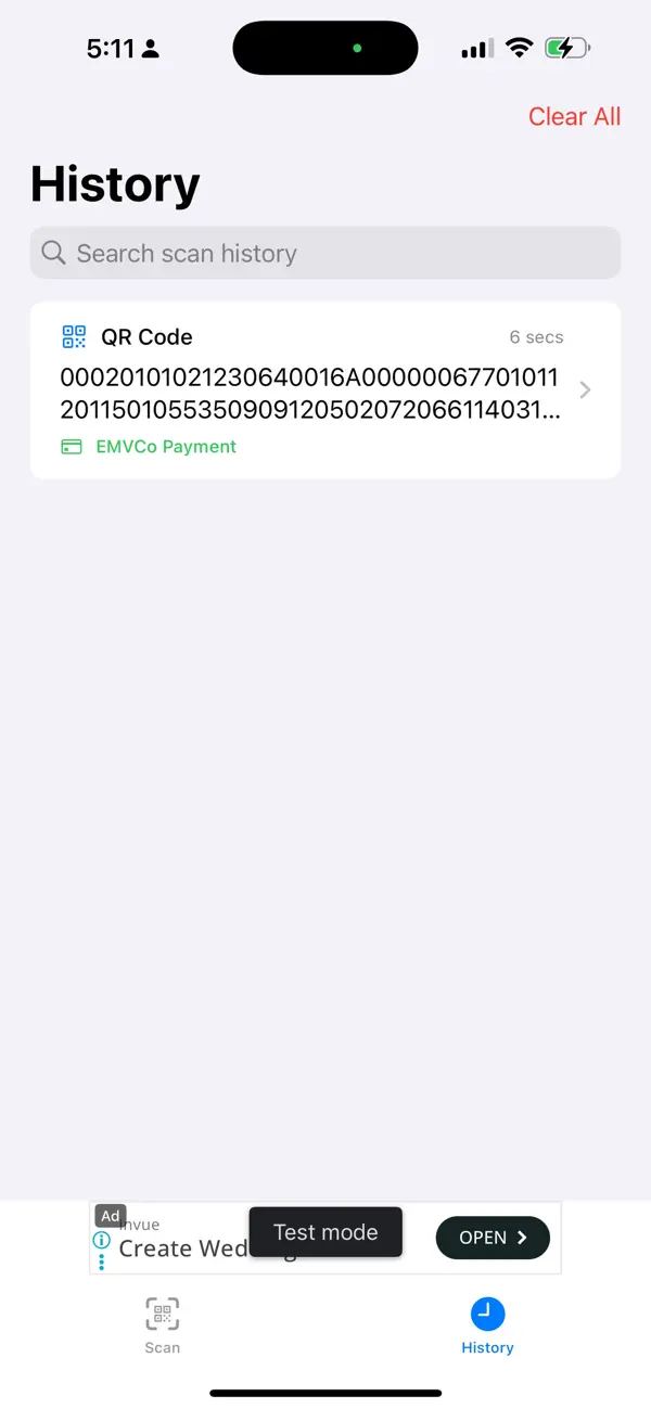 #4. QR Code Reader · STLab (iOS) 由: SHUTAO SHEN