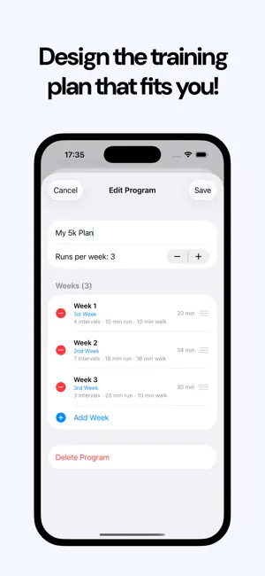 Interval Running Coach RunMate screenshot 3