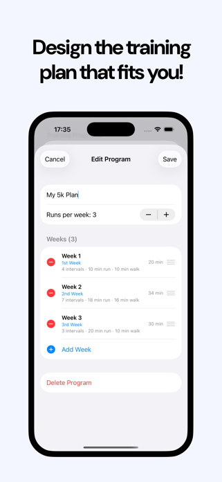 Interval Running Coach RunMate Screenshot 3 of 6