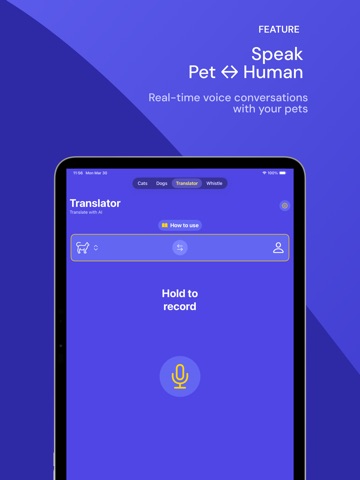 Pet Translator AI: Dog & Cat iPad screenshot