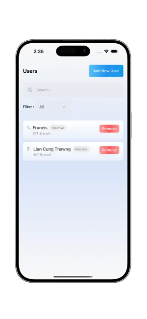 Manage Attendance screenshot 1