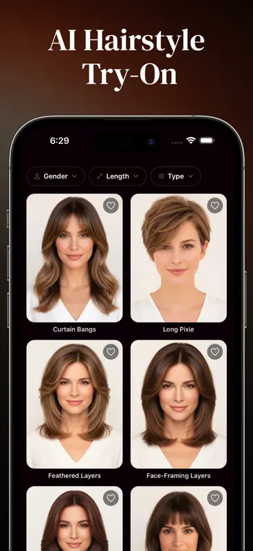 AI Hair & Outfit: Get The Look screenshot 1 of 7