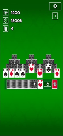 TriPeaks Solitaire Cards Game screenshot