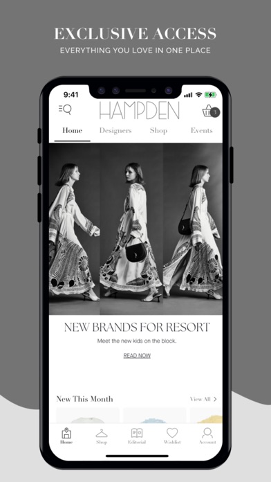 Hampden Clothing Screenshot