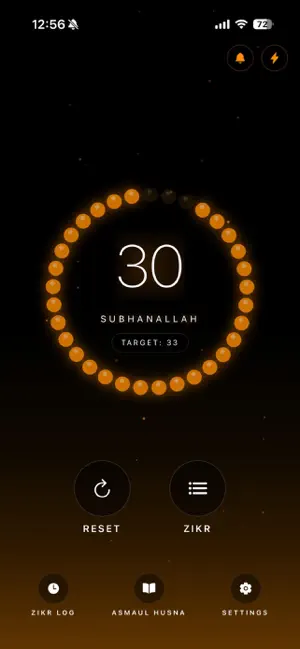 Tasbih Dhikr Counter screenshot 1