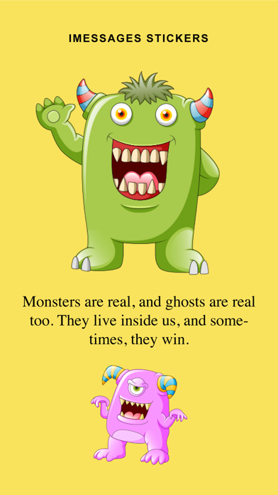 Screenshot #1 pour Monster Stickers Pack - MS