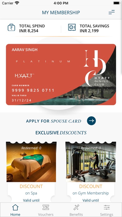 Screenshot #2 pour Hyatt Dining Club