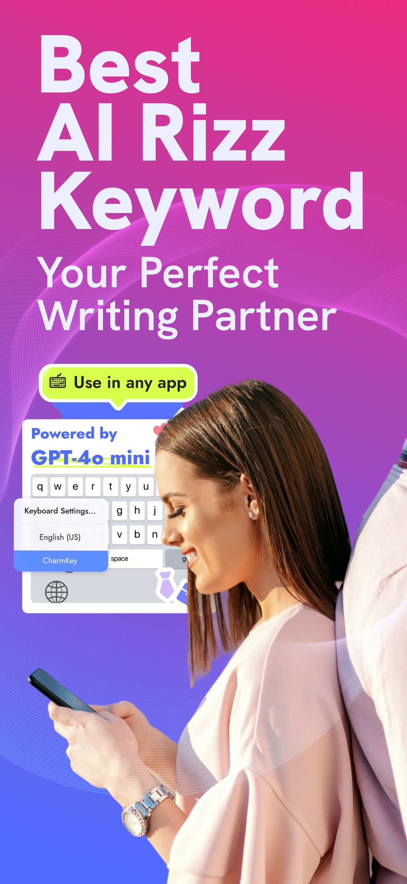 CharmKey: AI Rizz Keyboard