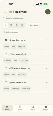 Mnemosy screenshot 3