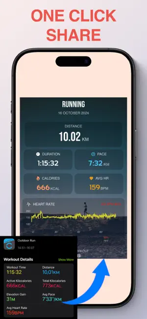 Share Workouts To Social Media screenshot 3