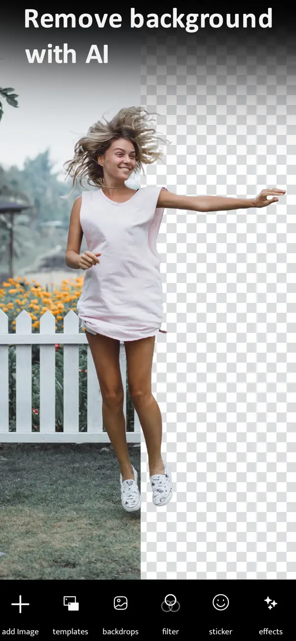 Screenshot #1 pour Photo Art - Background Changer