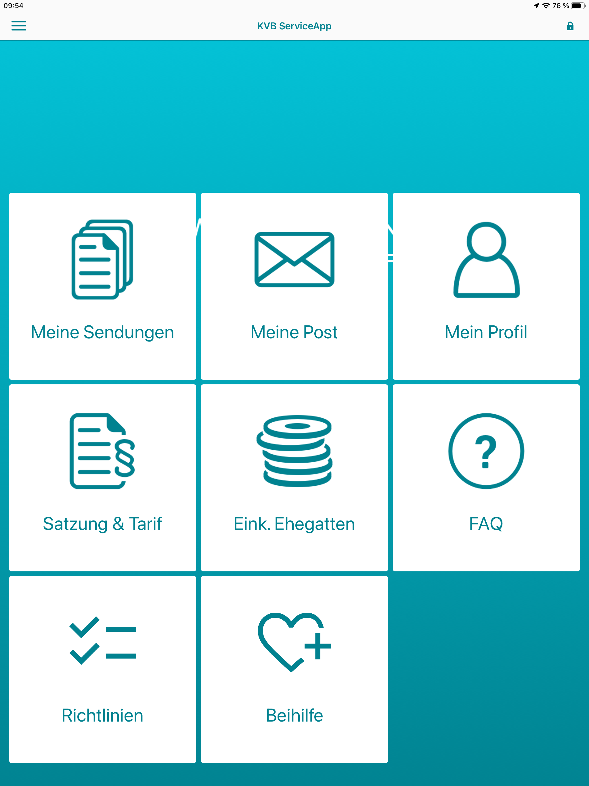 KVB ServiceApp