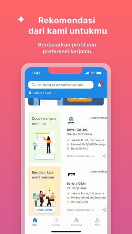 KitaLulus: Loker Pejuang Kerja screenshot-3