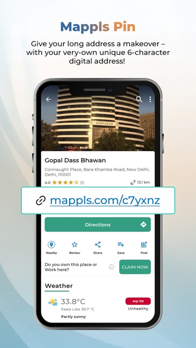 Mappls MapmyIndia Screenshot