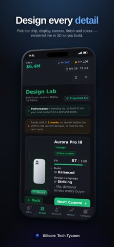 Silicon: Tech Tycoon iPhone screenshot