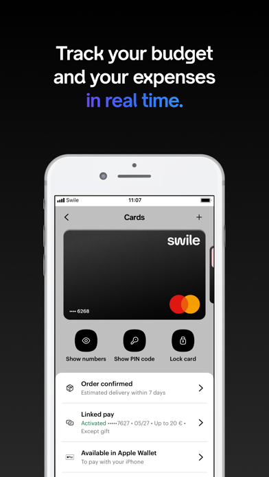 Swile iPhone screenshot 4 - Finance app
