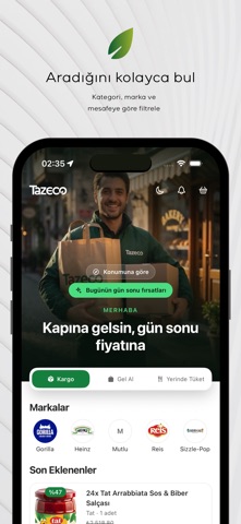 Tazeco iPhone screenshot 2