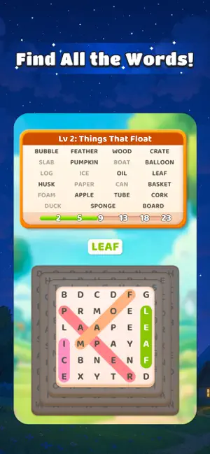 Word Story: Pyramid Puzzle screenshot 1