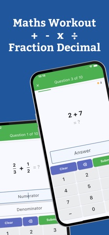 Math Workout Times Tables Quiz Screenshot 5 of 9