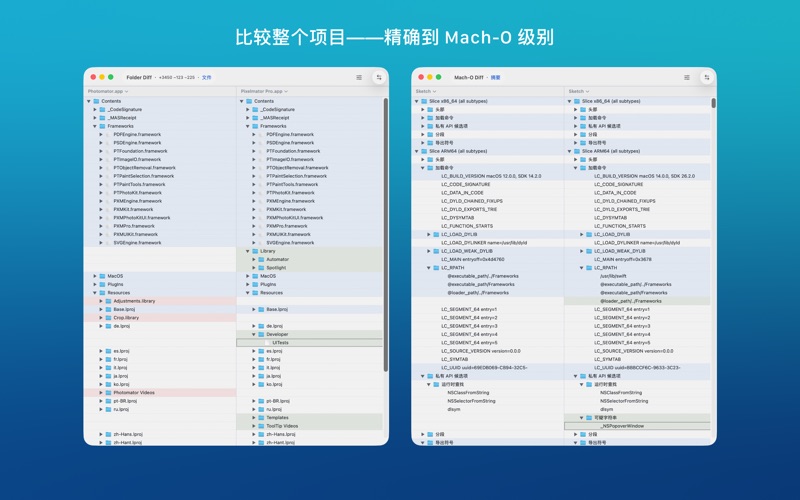 ABDiff screenshot