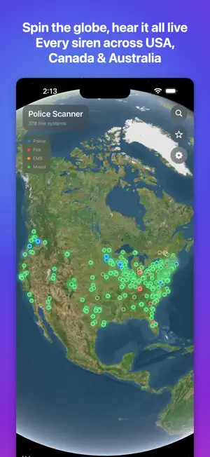 Police Scanner - Live Globe screenshot 1