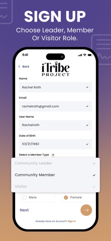 iTribe screenshot