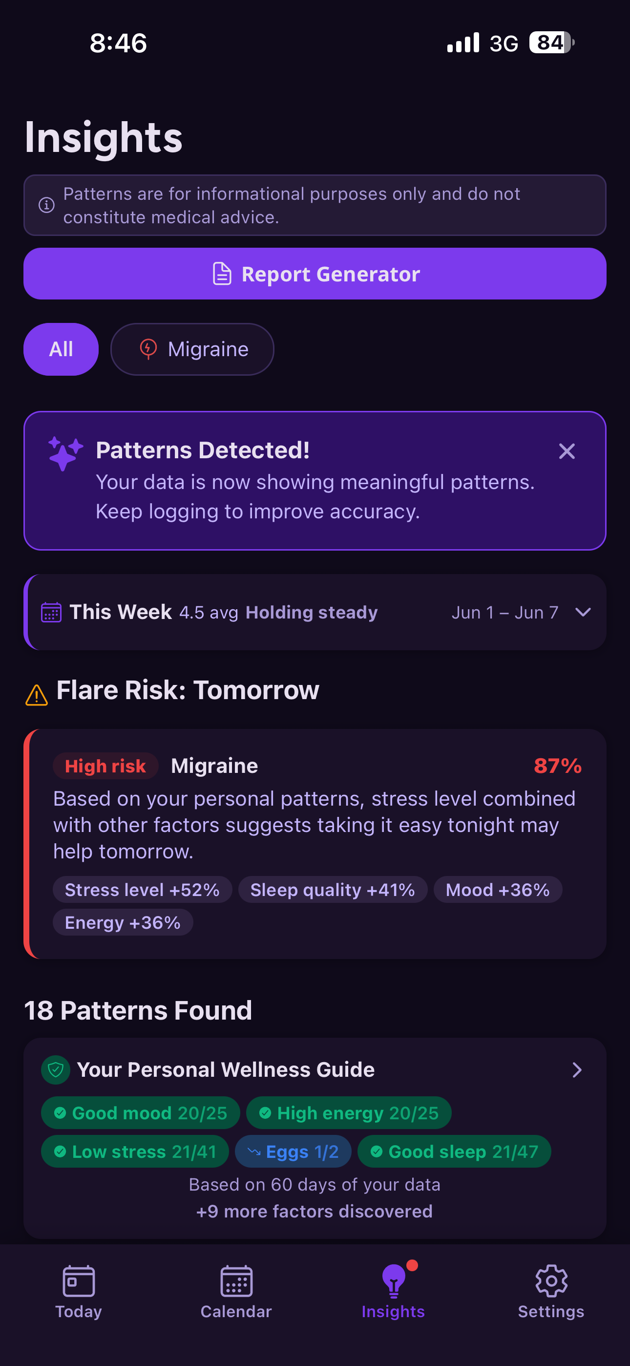 Flarely - Symptom Tracker