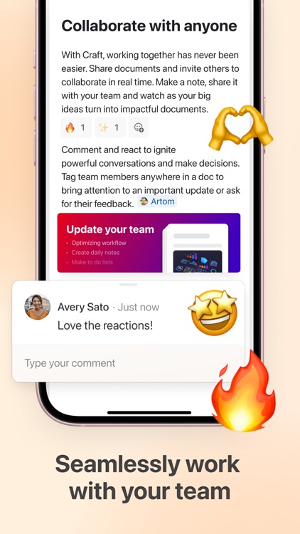 Craft: Write docs, AI editing