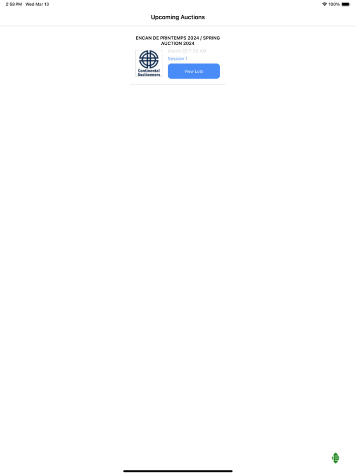 Continental Auctions