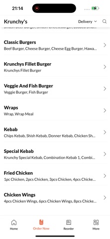 Krunchy's. Screenshot 3 of 4