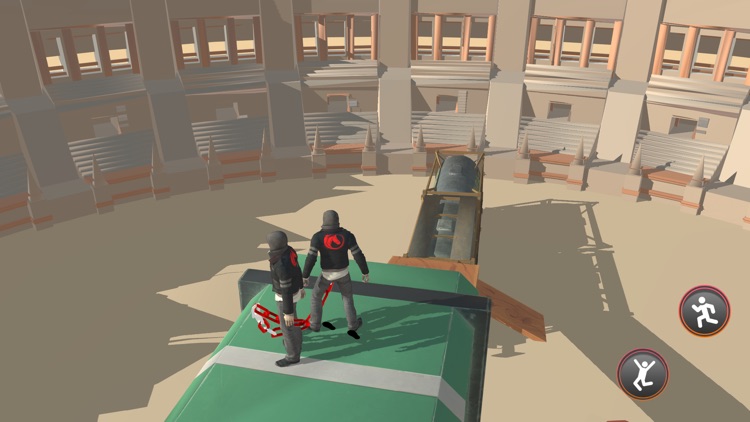 Chained Parkour Run Way Up 3D screenshot-6