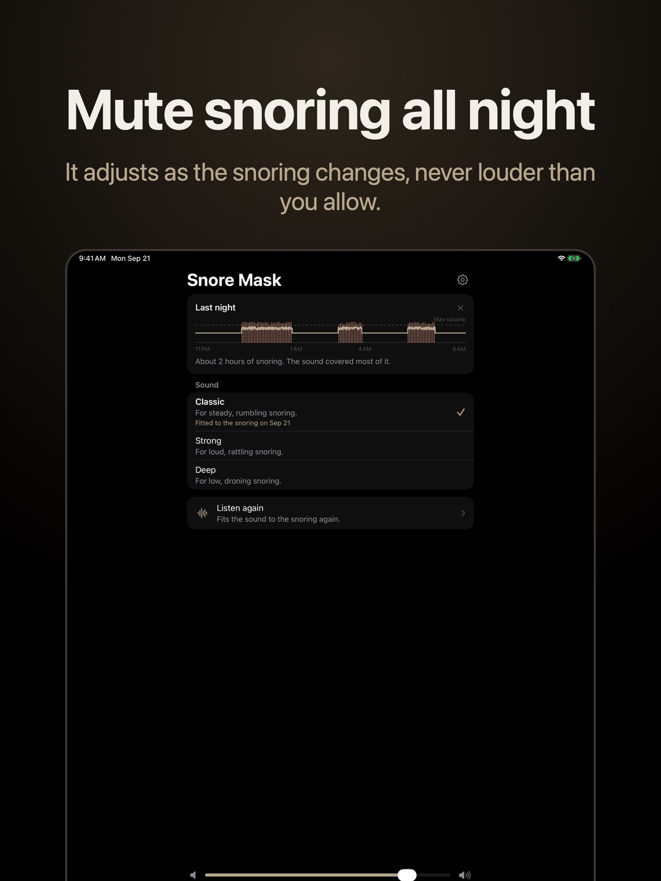 Screenshot 9 of Block Snoring: Snore Mask