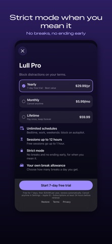 Lull: App Blocker & Focus screenshot 3