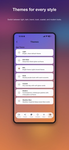 Bright Home Lights Cloud iPhone screenshot