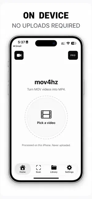 MOV Video Converter: mov4hz screenshot 3