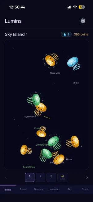 Lumins screenshot 1