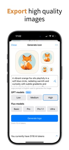 Batch - AI App Icon Maker iPhone screenshot