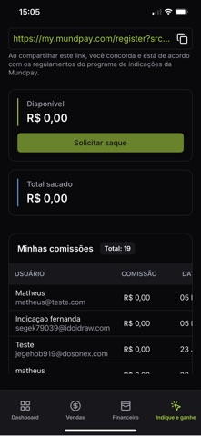 Mundpay Mobile screenshot