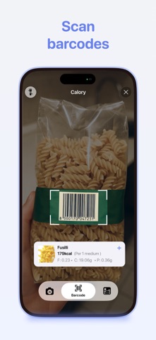 Calorie Counter - Calory AI iPhone screenshot
